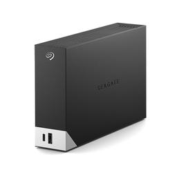 [763649174517] Seagate 20TB One Touch Desktop External Drive with Built-In Hub - Black